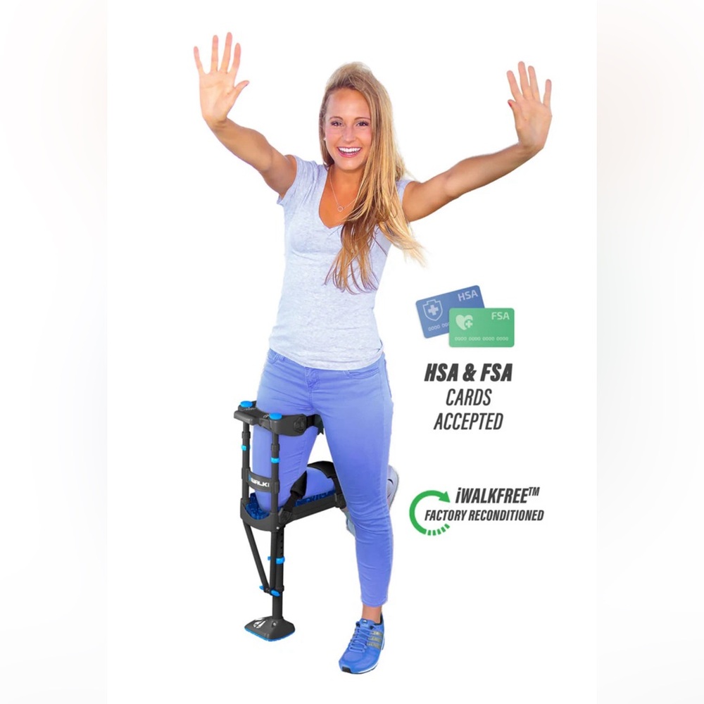 IWalk3.0 Hands Free Crutch NIB